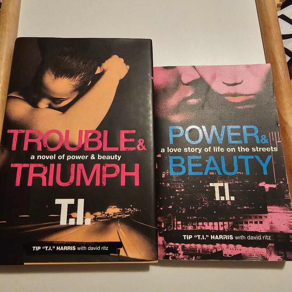 Two Tip "TI" Harris Books with David Ritz